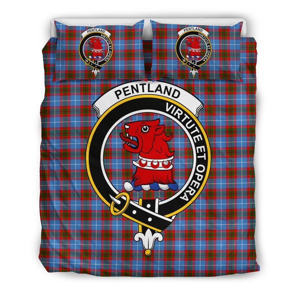 Pentland Edingburg Clan Badge Tartan Bedding Set