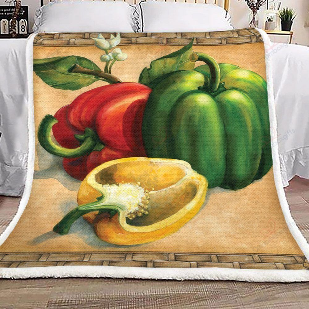 Peppers Fleece Blanket