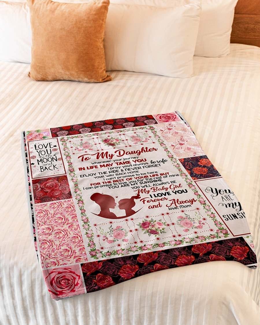 Perfect Christmas Gift For Your Daughter! Fleece Blanket