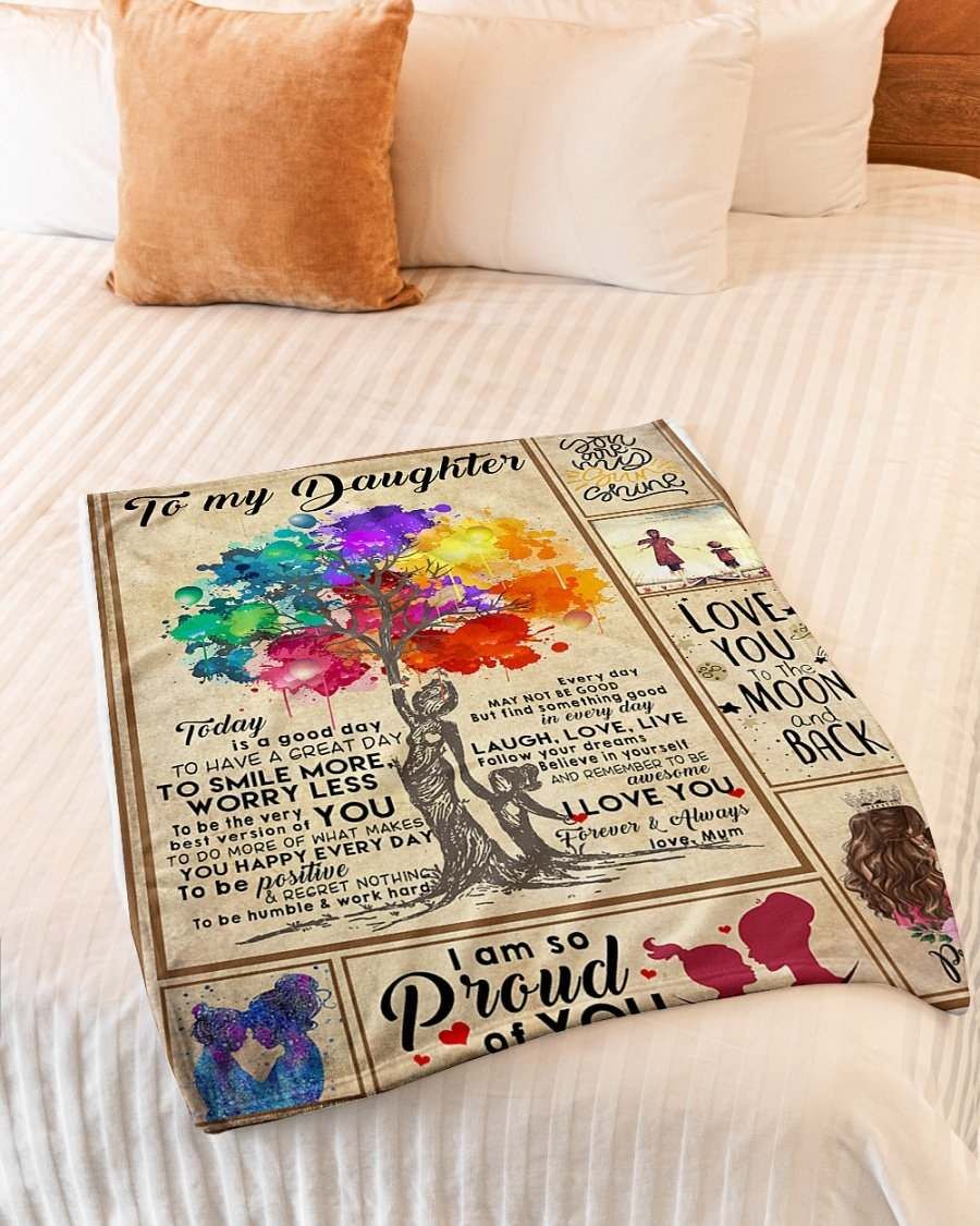 Perfect Christmas Gift For Your Daughter! Fleece Blanket
