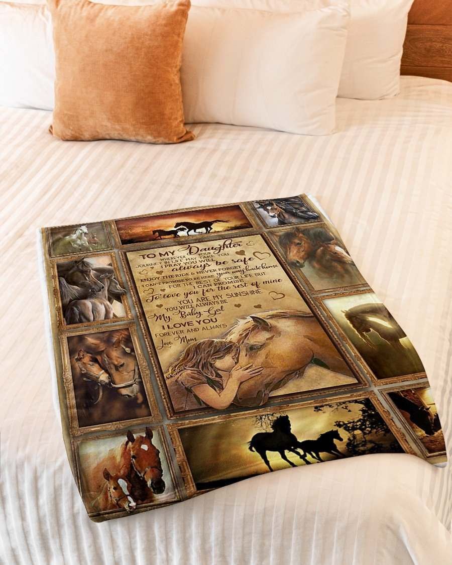 Perfect Christmas Gift For Your Daughter! Fleece Blanket