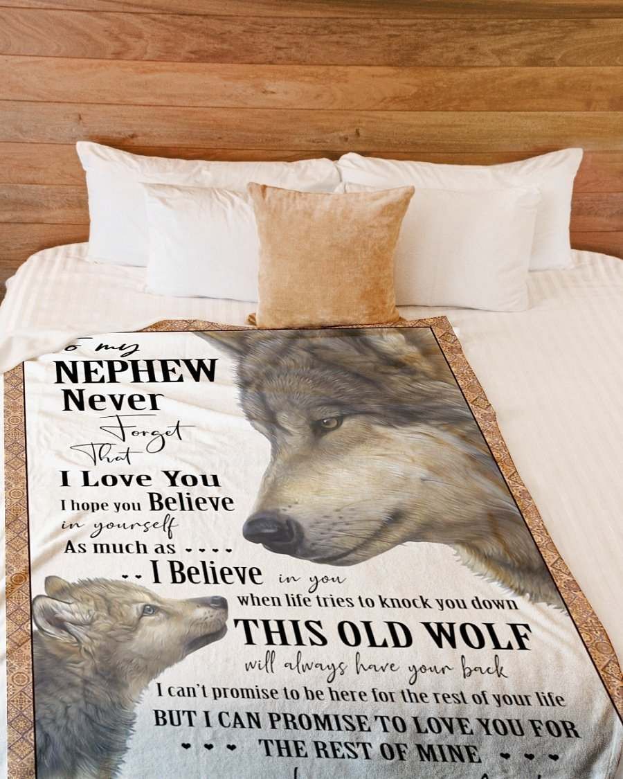 Perfect Christmas Gift For Your Nephew Fleece Blanket