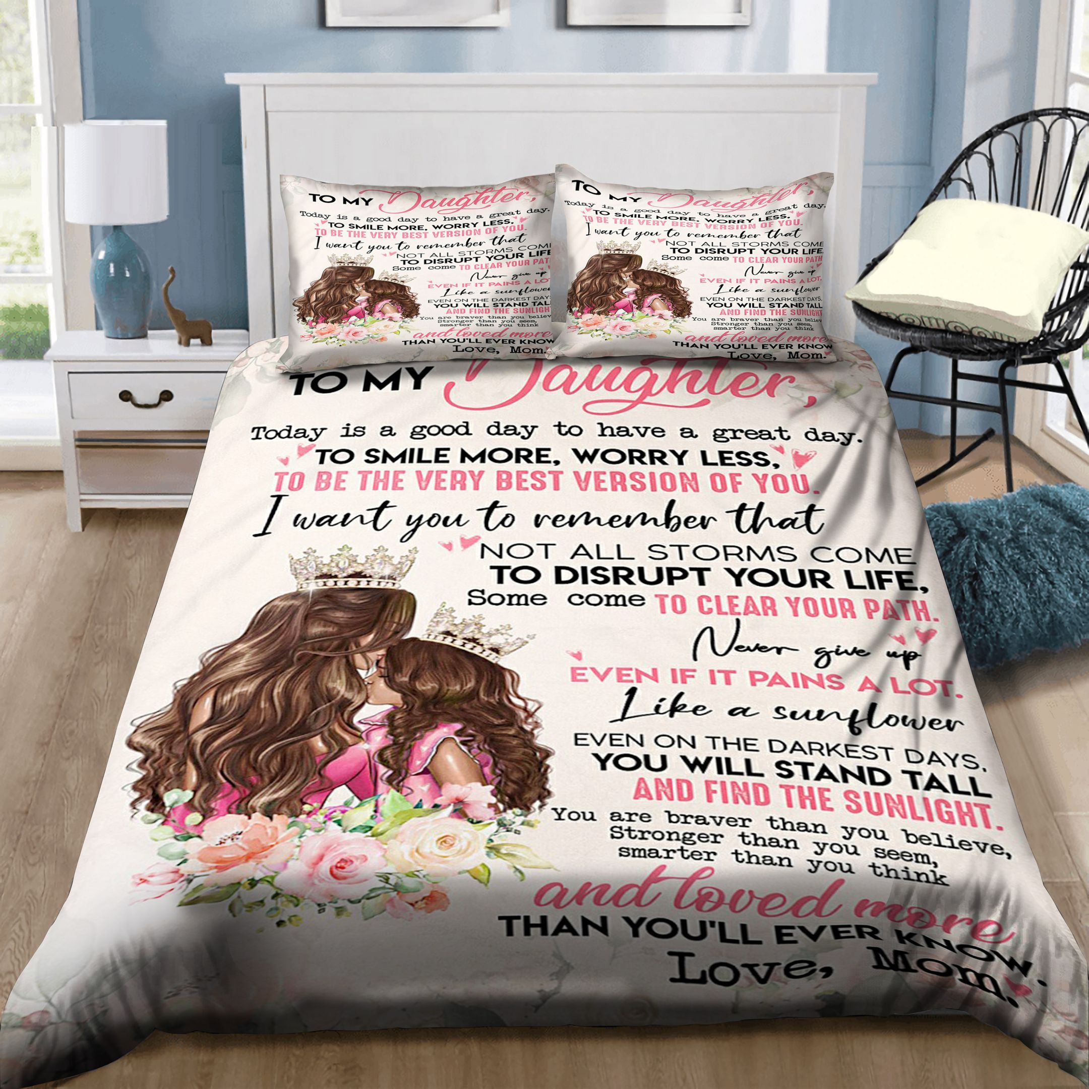Perfect Gift For Your Daughter Bedding Set