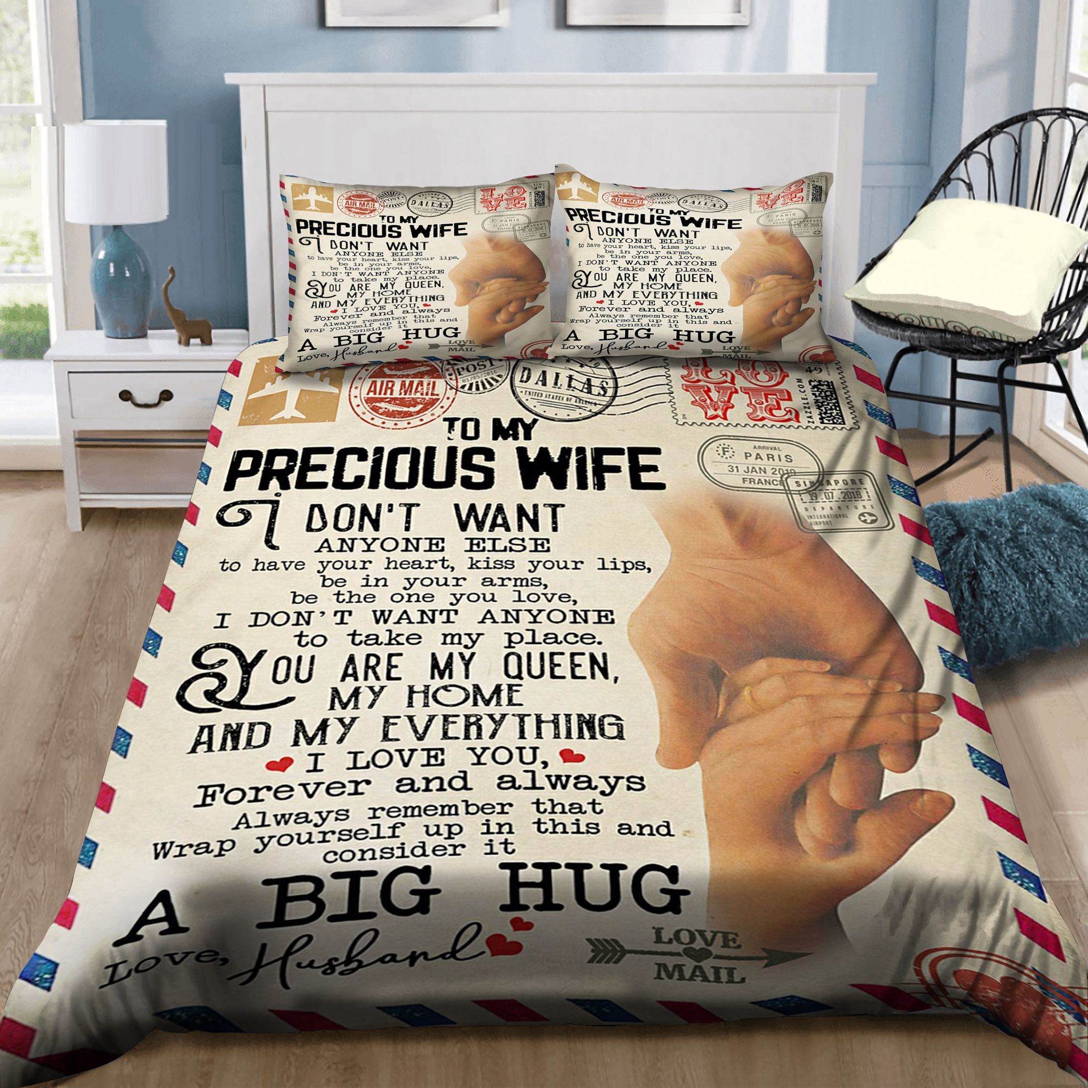 Perfect Gift For Your Wife Bedding Set