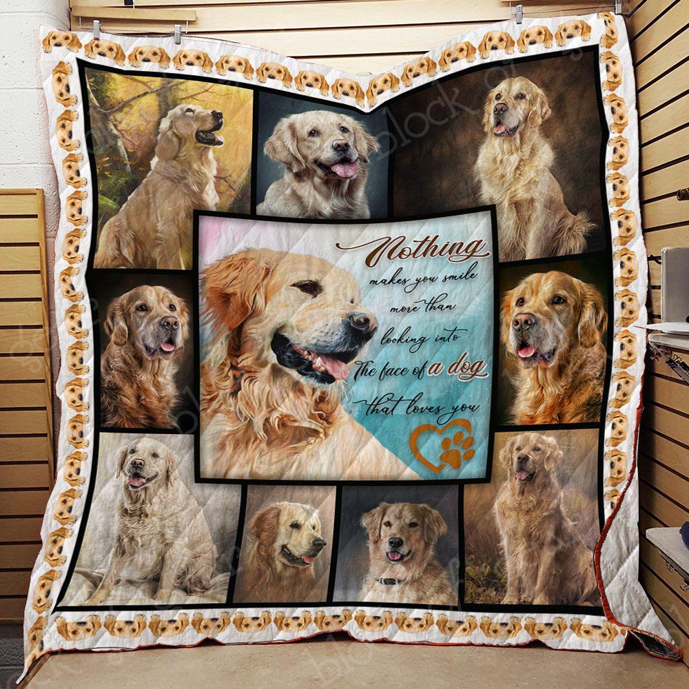 Perfect Golden Dogs Quilt Ttl114 Dhc11123635Dd