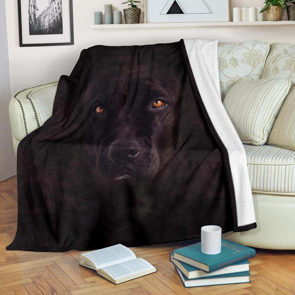Perro de Presa Canario Face Hair Blanket