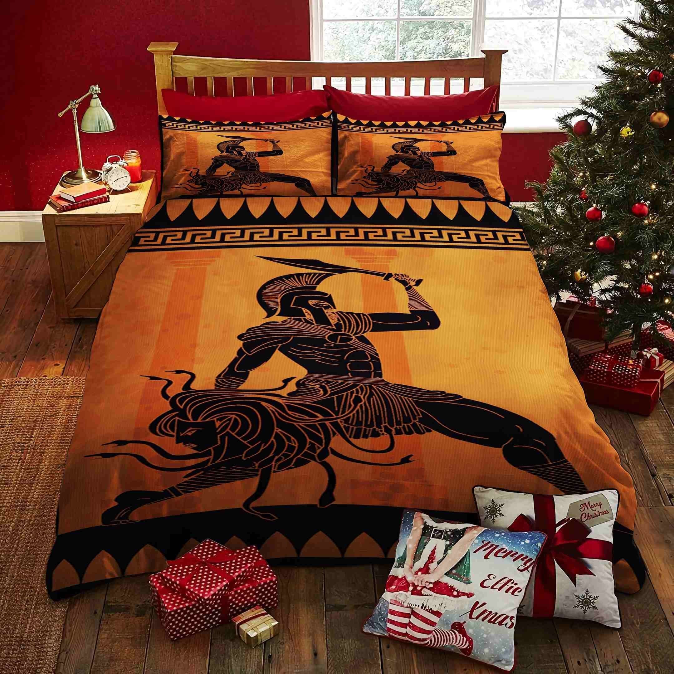 Perseus With Medusa Head Bedding Set