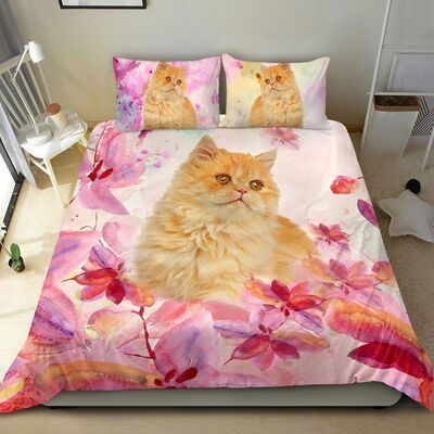 PERSIAN CAT BEIGE Bedding Set