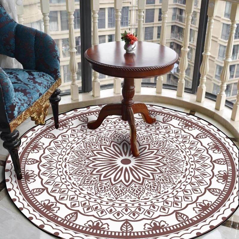 Persian Style Round Carpet