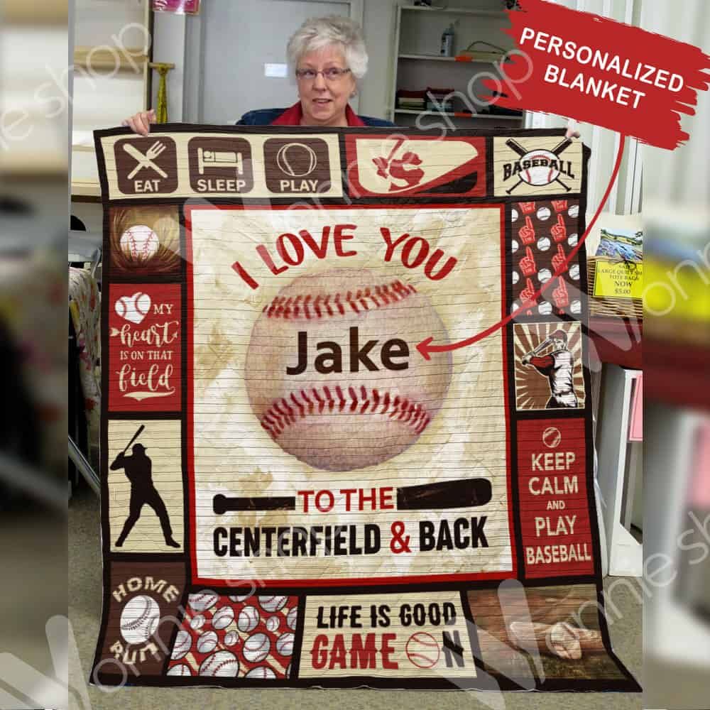 Personalized Baseball Quilt Blanket DHC0602716TD