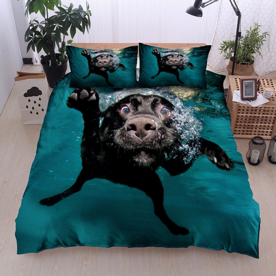 Pet Dog Swimming Bedding Set