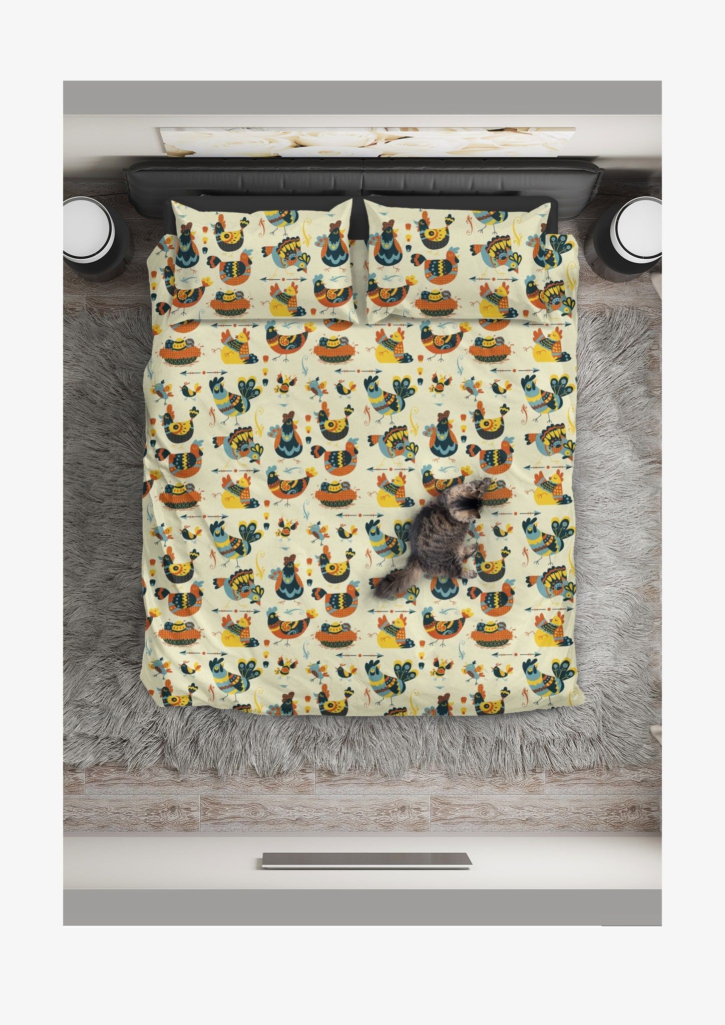 Chicken Arrow The Chick Bedding Set