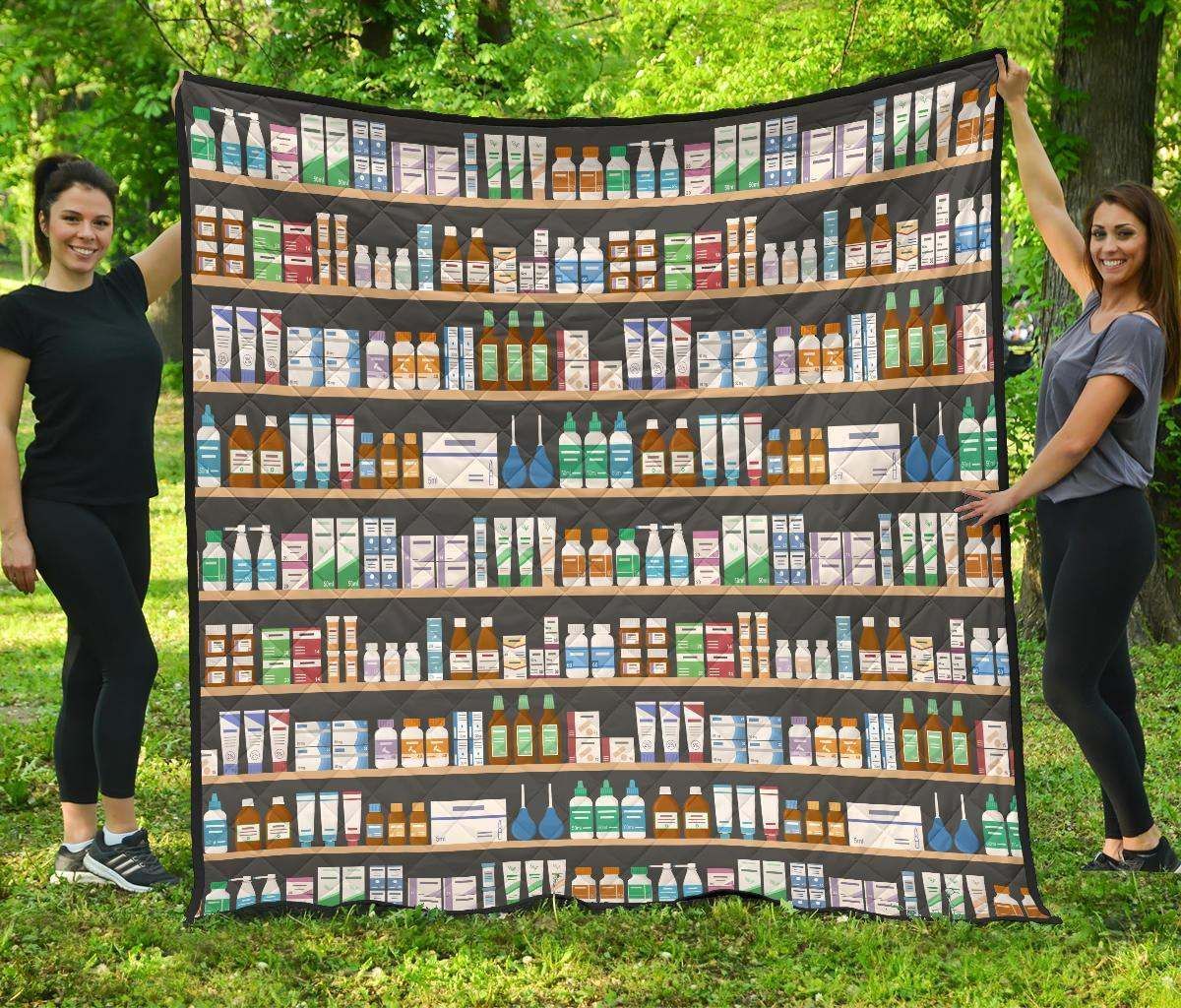 Pharmacy CL12100514MDQ Quilt Blanket