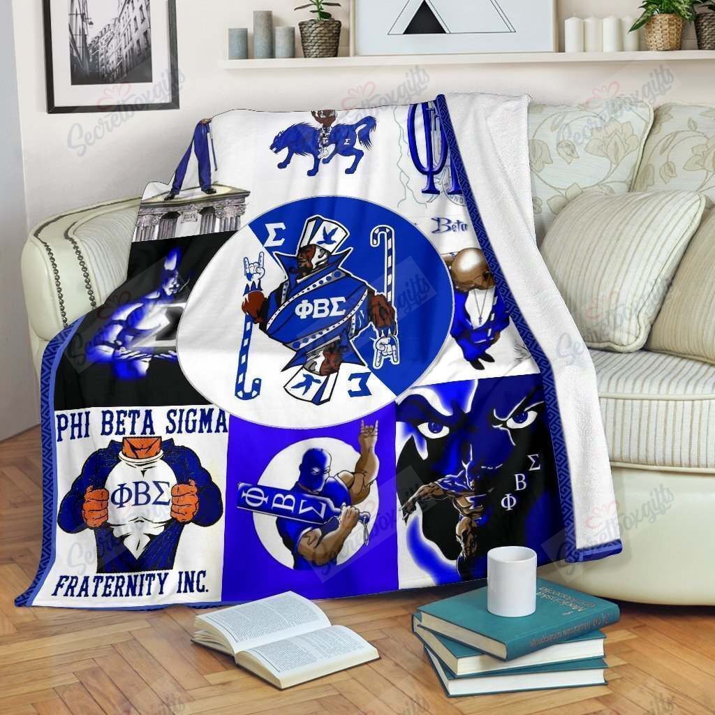Phi Beta Sigma Fleece Blanket