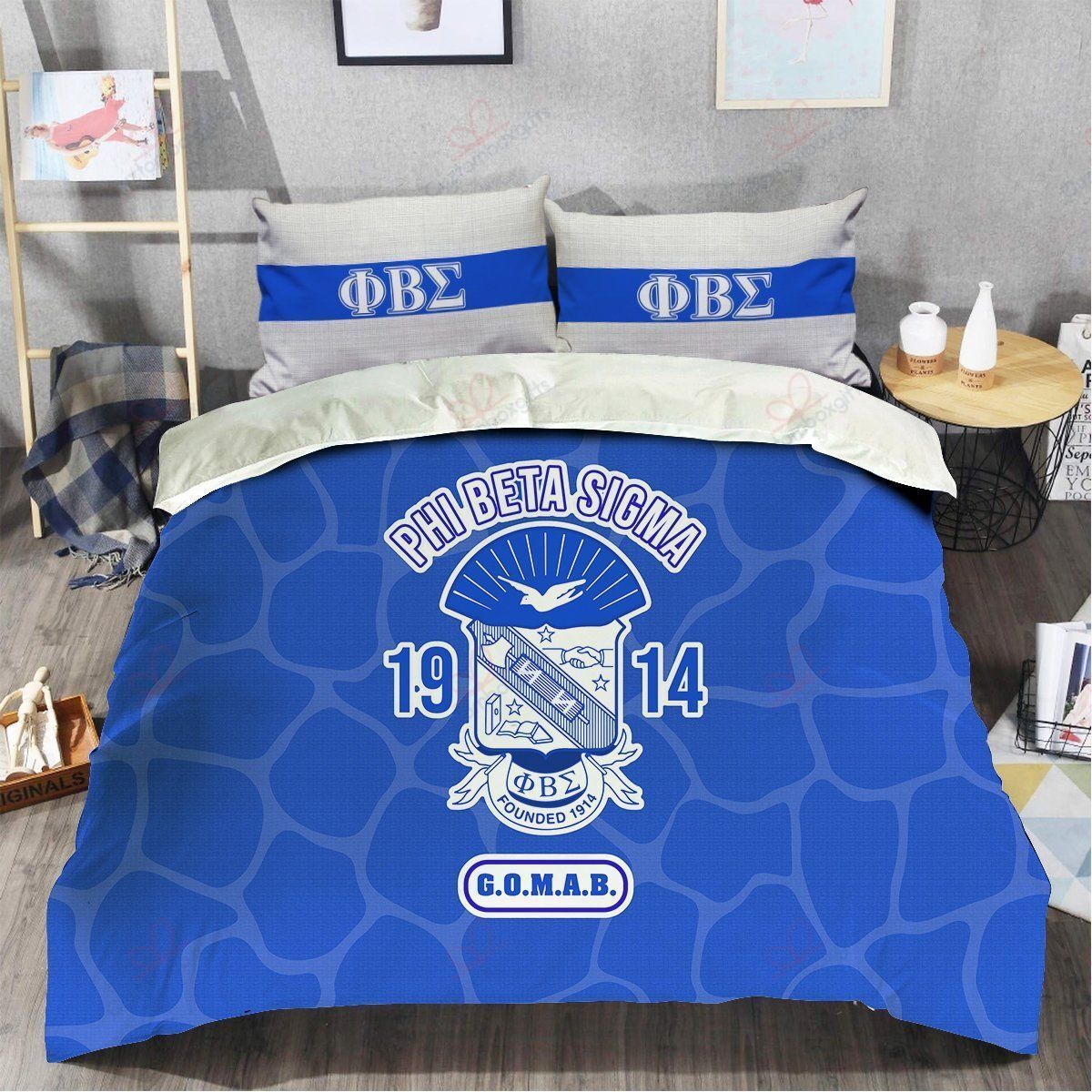 Phi Beta Sigma Bedding Set