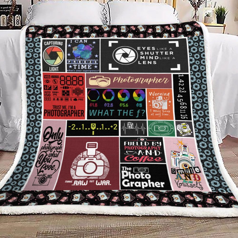 Photograph Sherpa Fleece Blanket