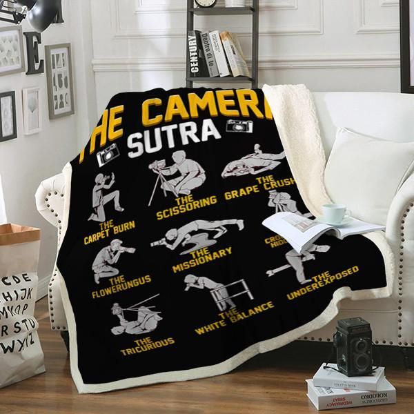Photographer Sherpa Fleece Blanket