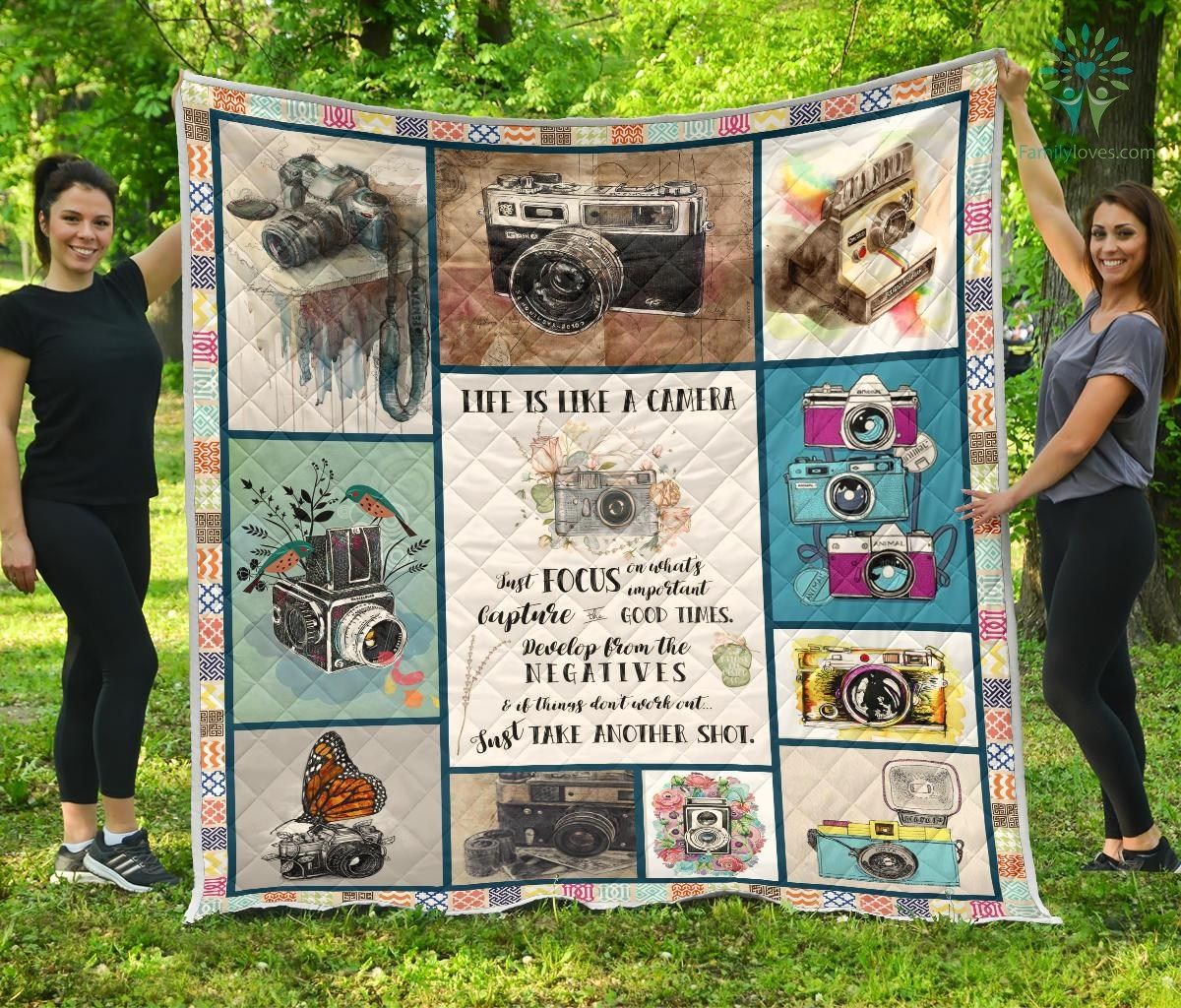 Photographer Love Quilt Blanket DHC090120731TD