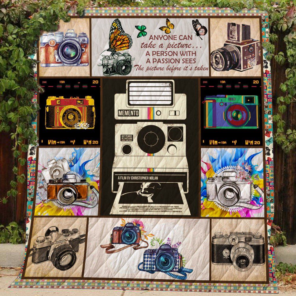 Photography Lover Quilt Th192 Dhc11121549Dd