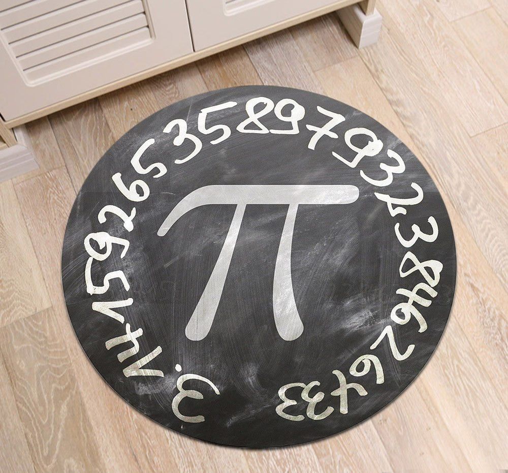 Pi Round Carpet