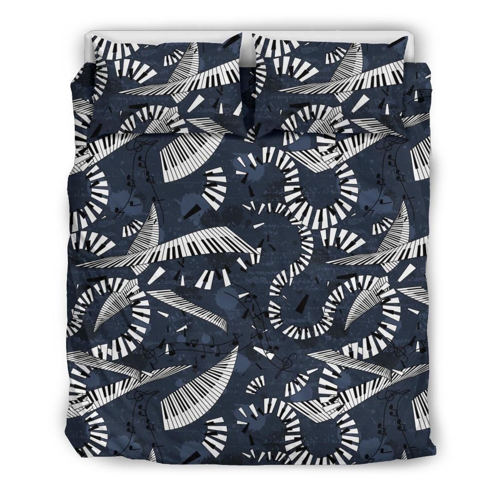 Piano Black Cool Design Comfortable Bedding Set