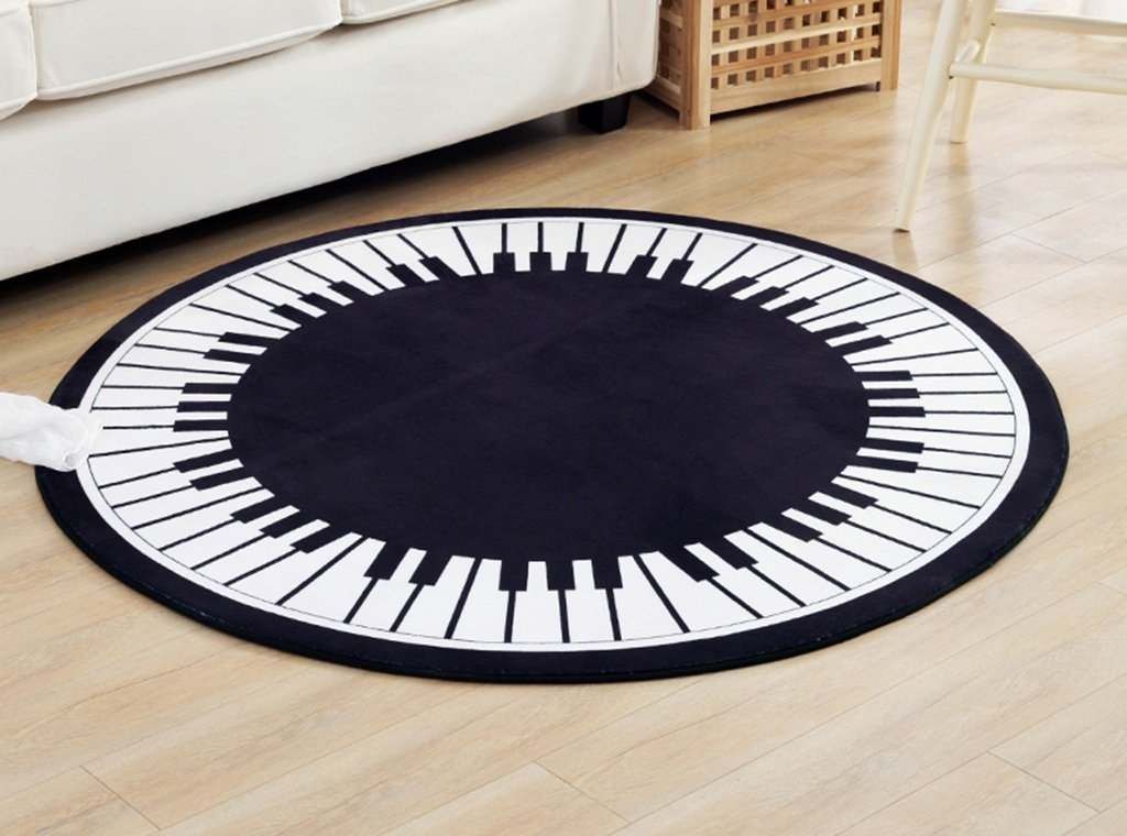 Piano Round Carpet