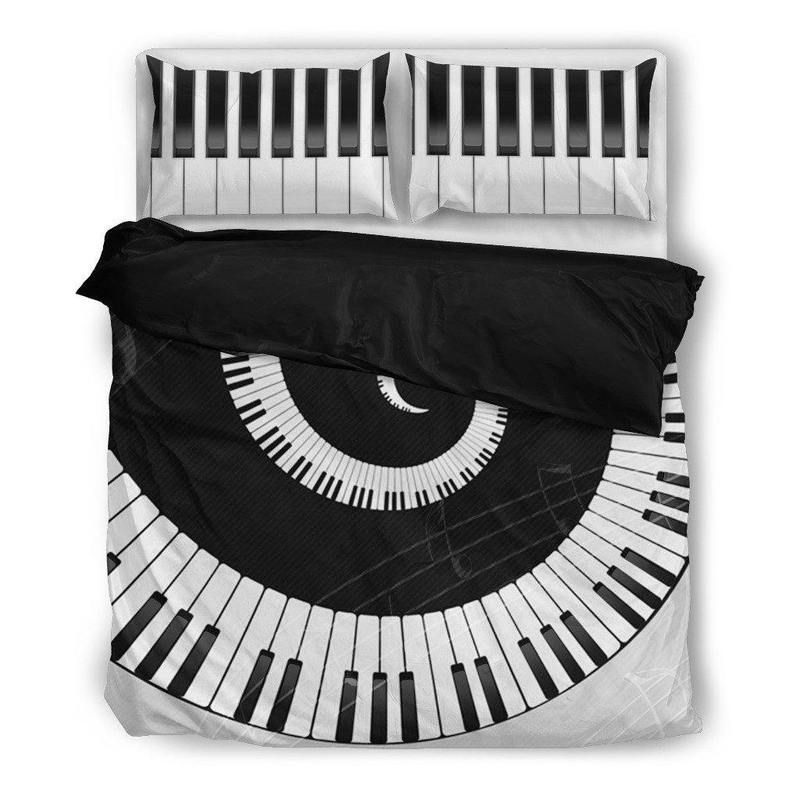 Piano Music Bedding Set