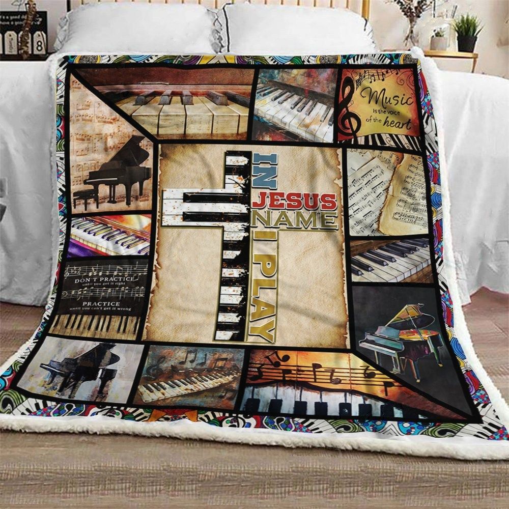 Piano Music In The Voice Quilt Blanket DHC31121187TD