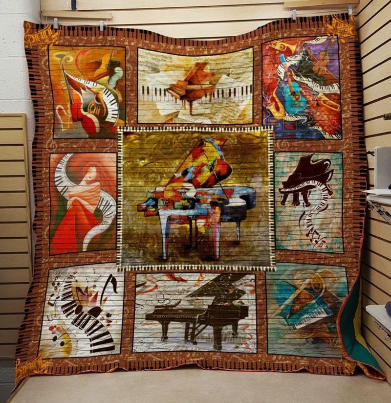 Piano Music Is The Voice Of Your Heart Quilt Blanket DHC31121370TD