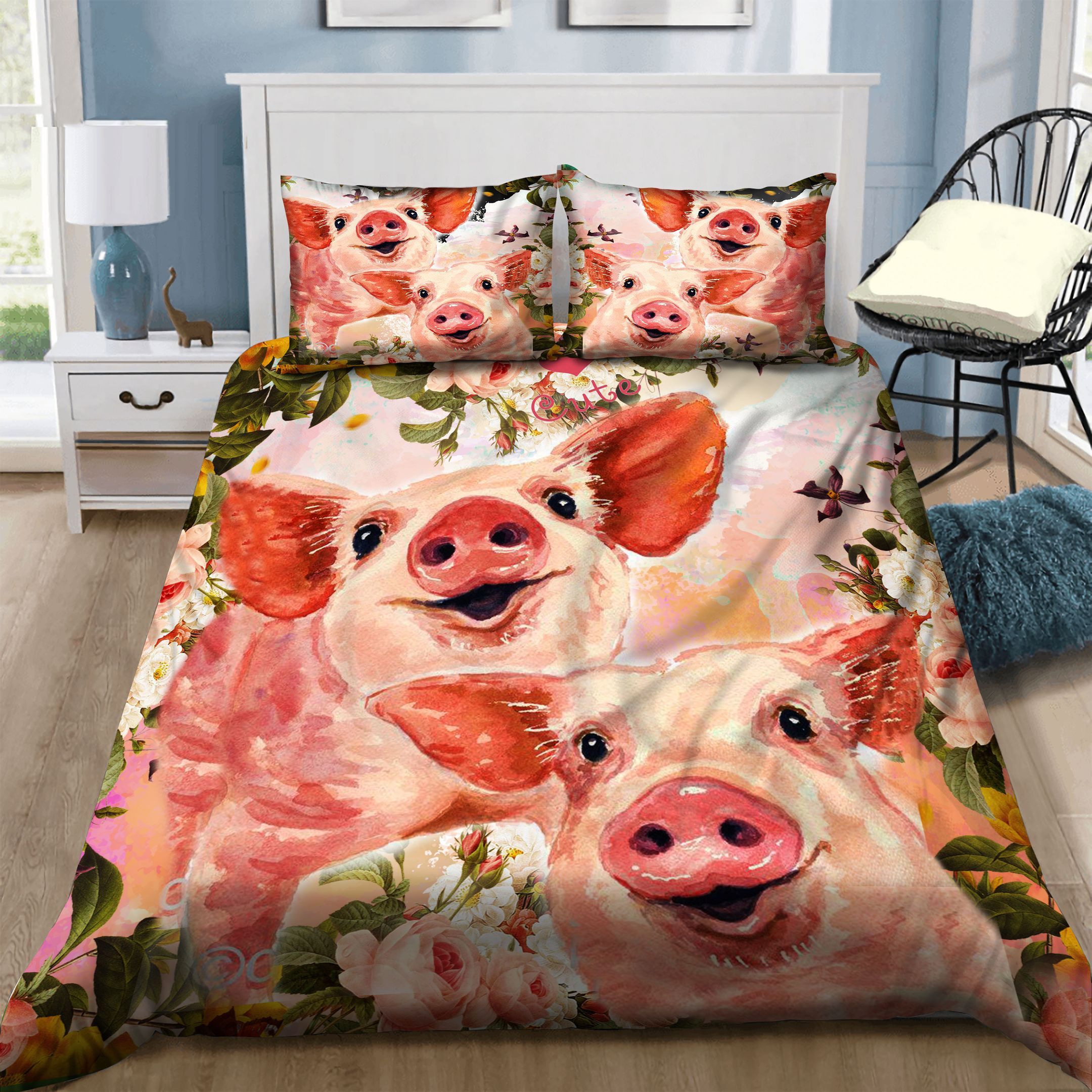 Pig Bedding Set