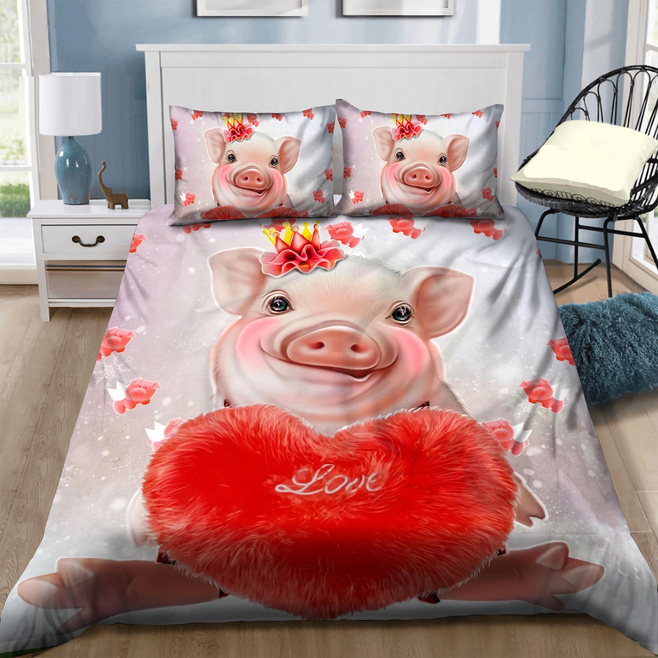 Pig Bedding Set