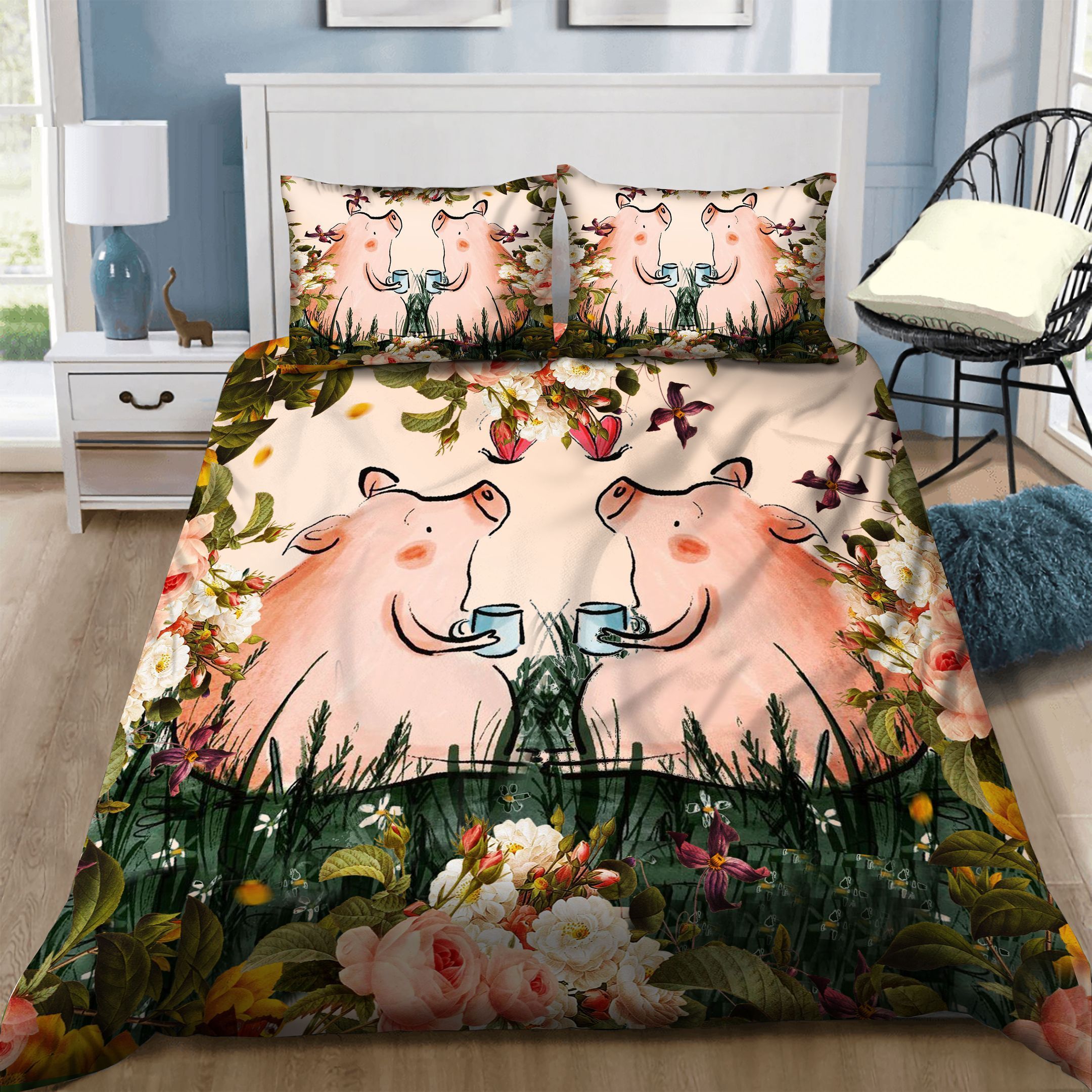 Pig Bedding Set