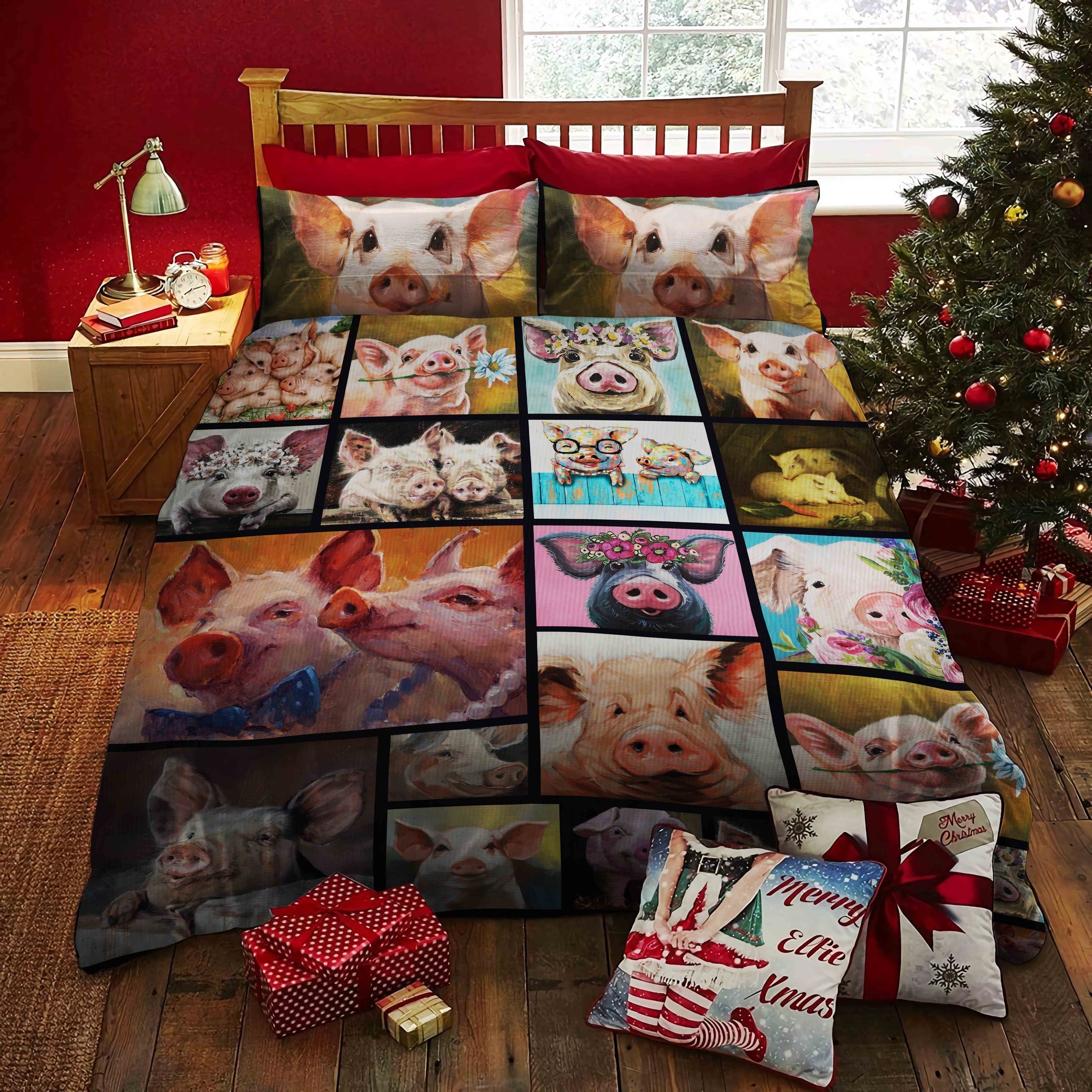Pig Bedding Set