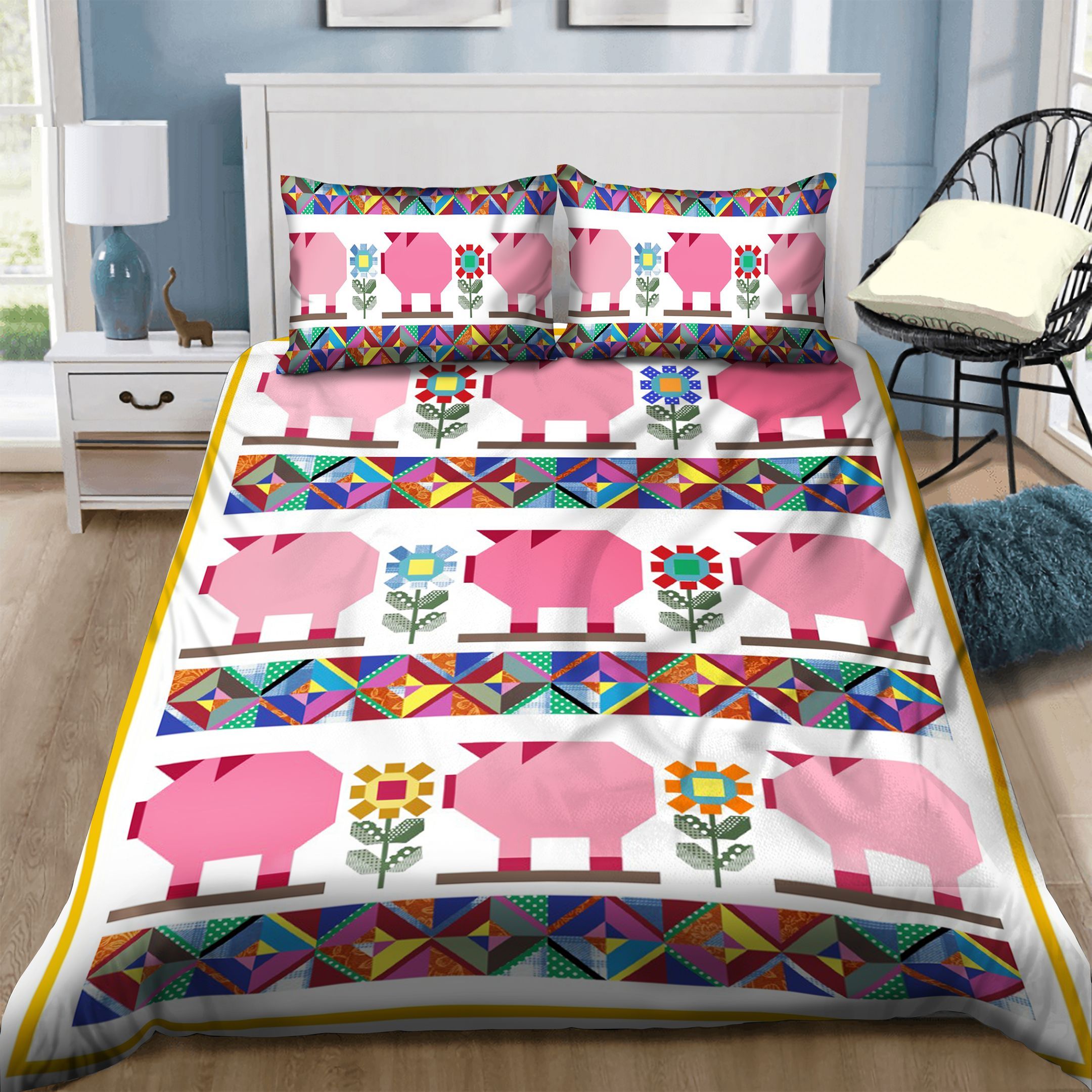 Pig Bedding Set