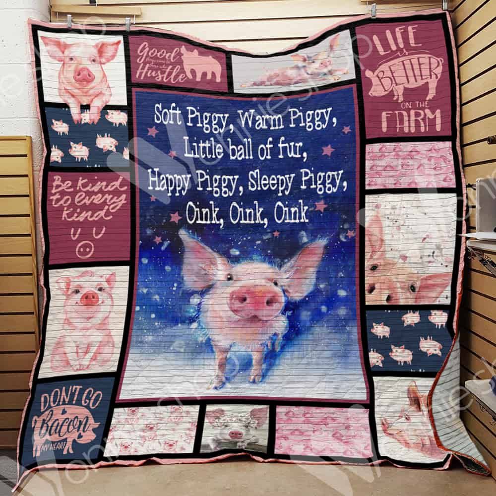 Pig Blanket LNT1512031 Quilt Blanket
