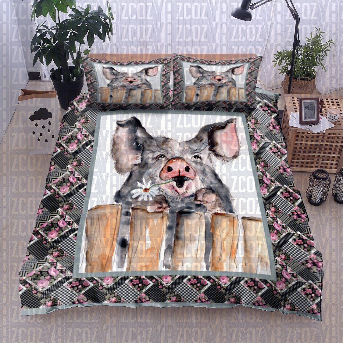 Pig Bedding Set