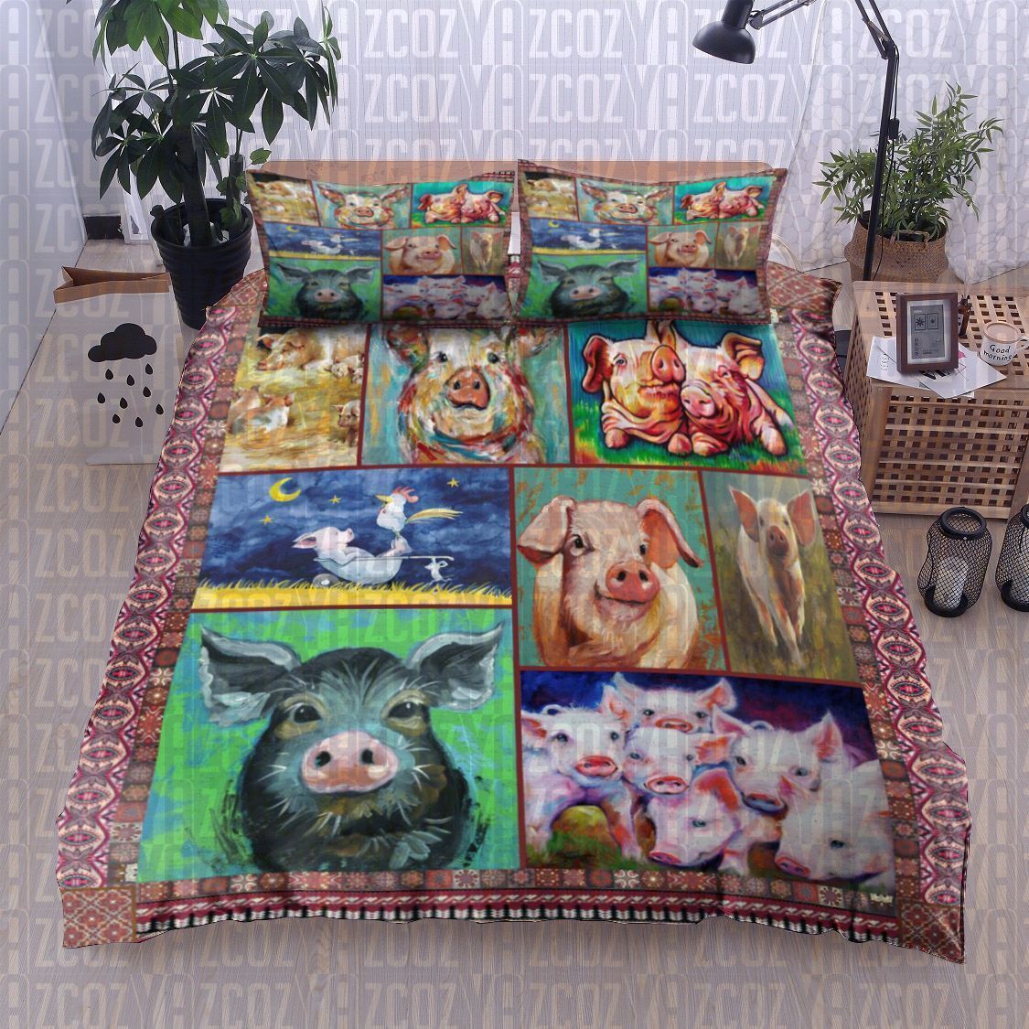 Pig Bedding Set