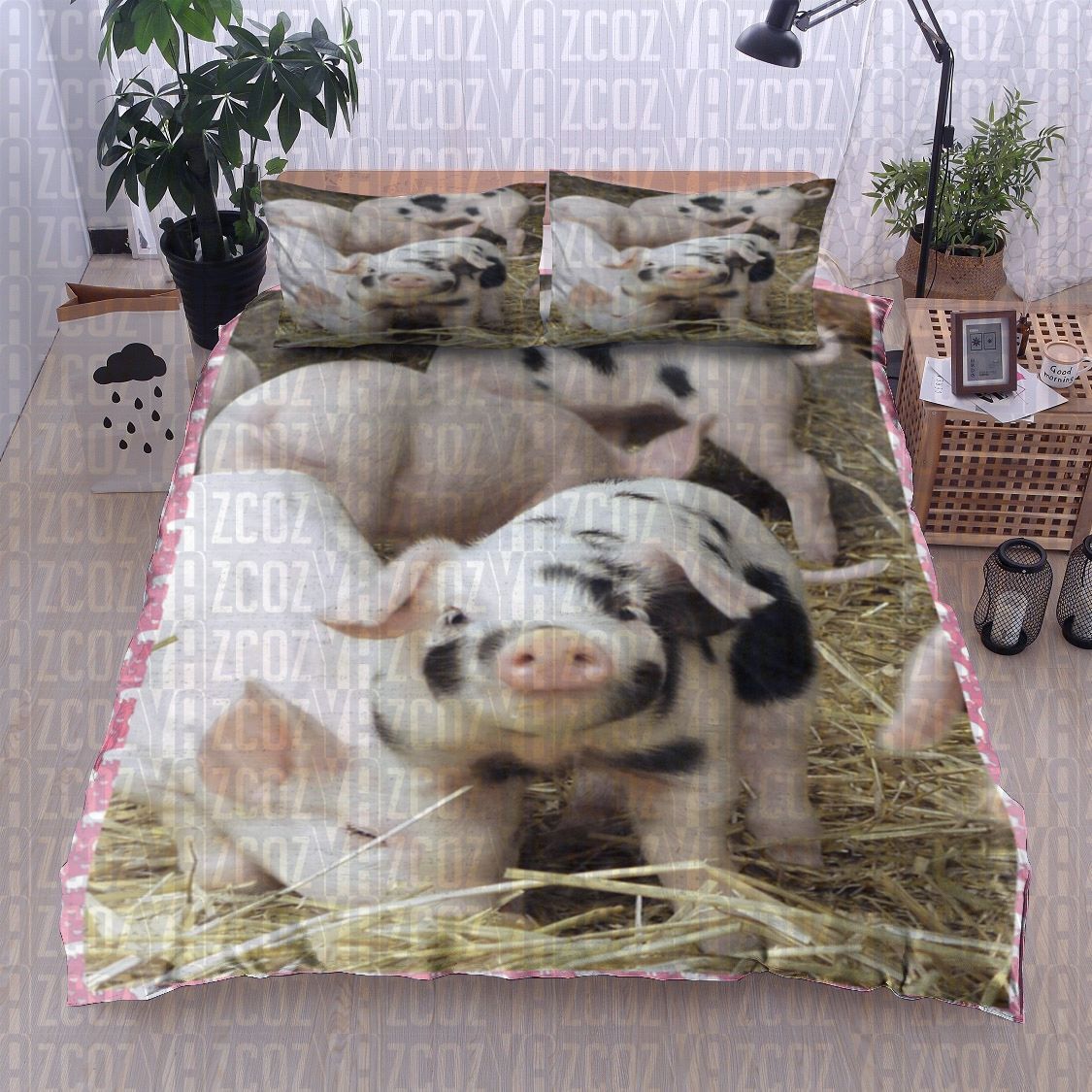 Pig Bedding Set