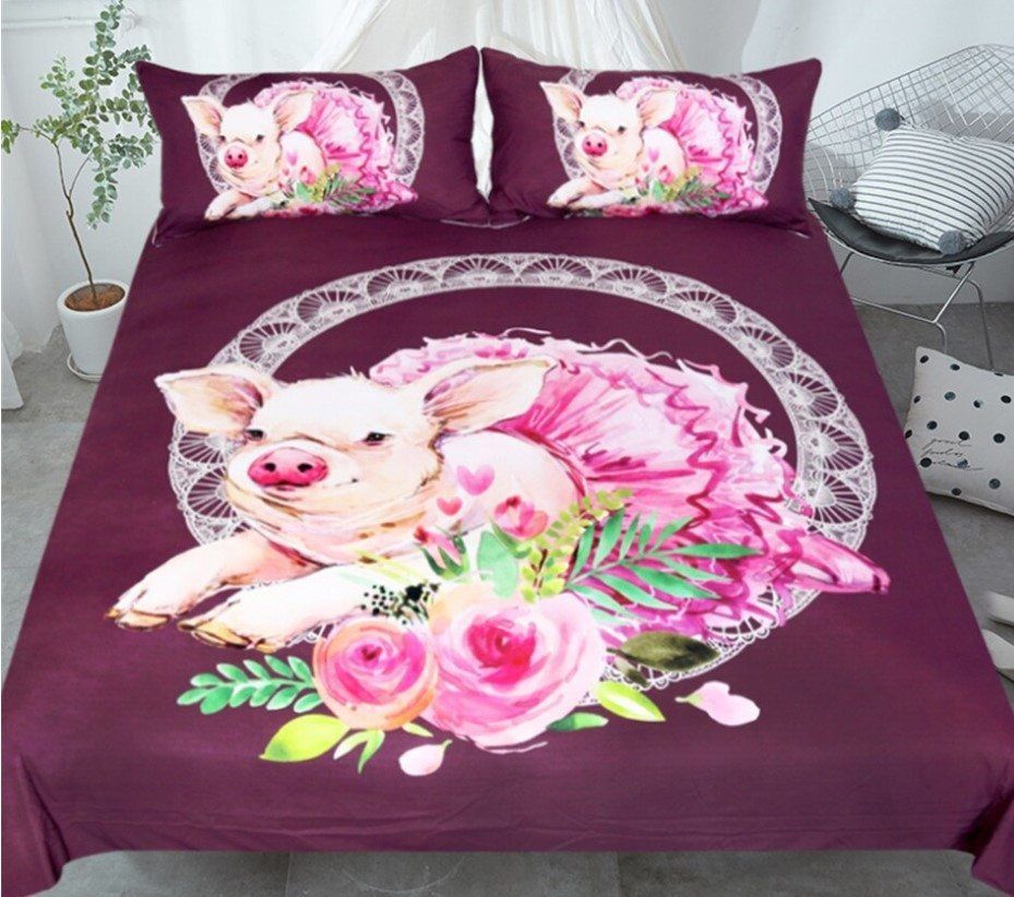 Pig Bedding Set