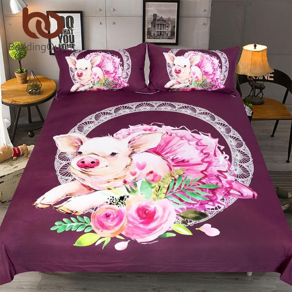 Pig Bedding Set