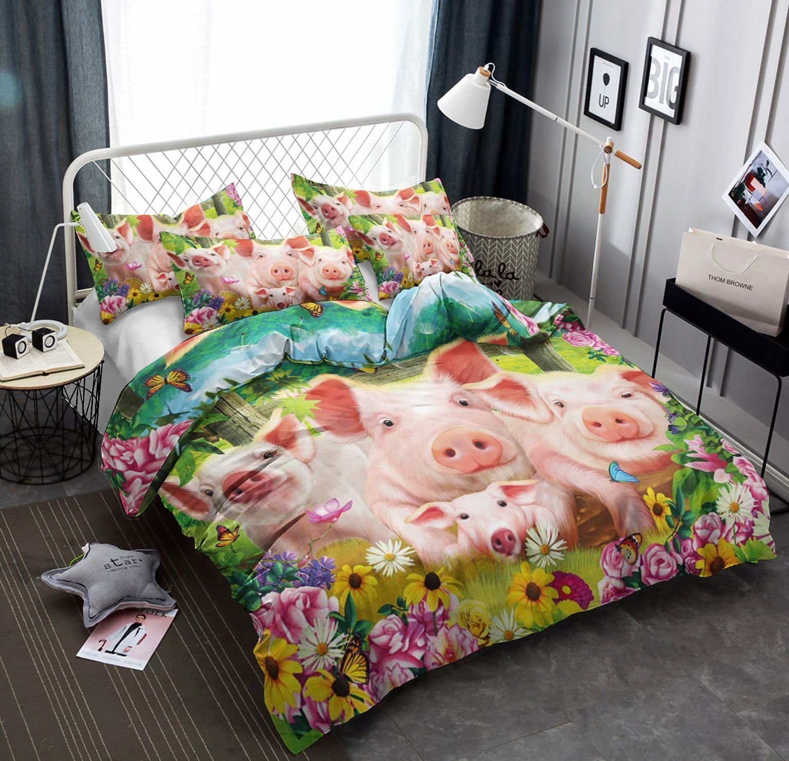 Pig Cute Animal Bedding Set