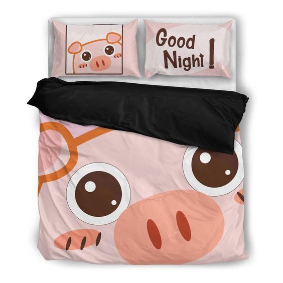 Pig Cute Bedding Set