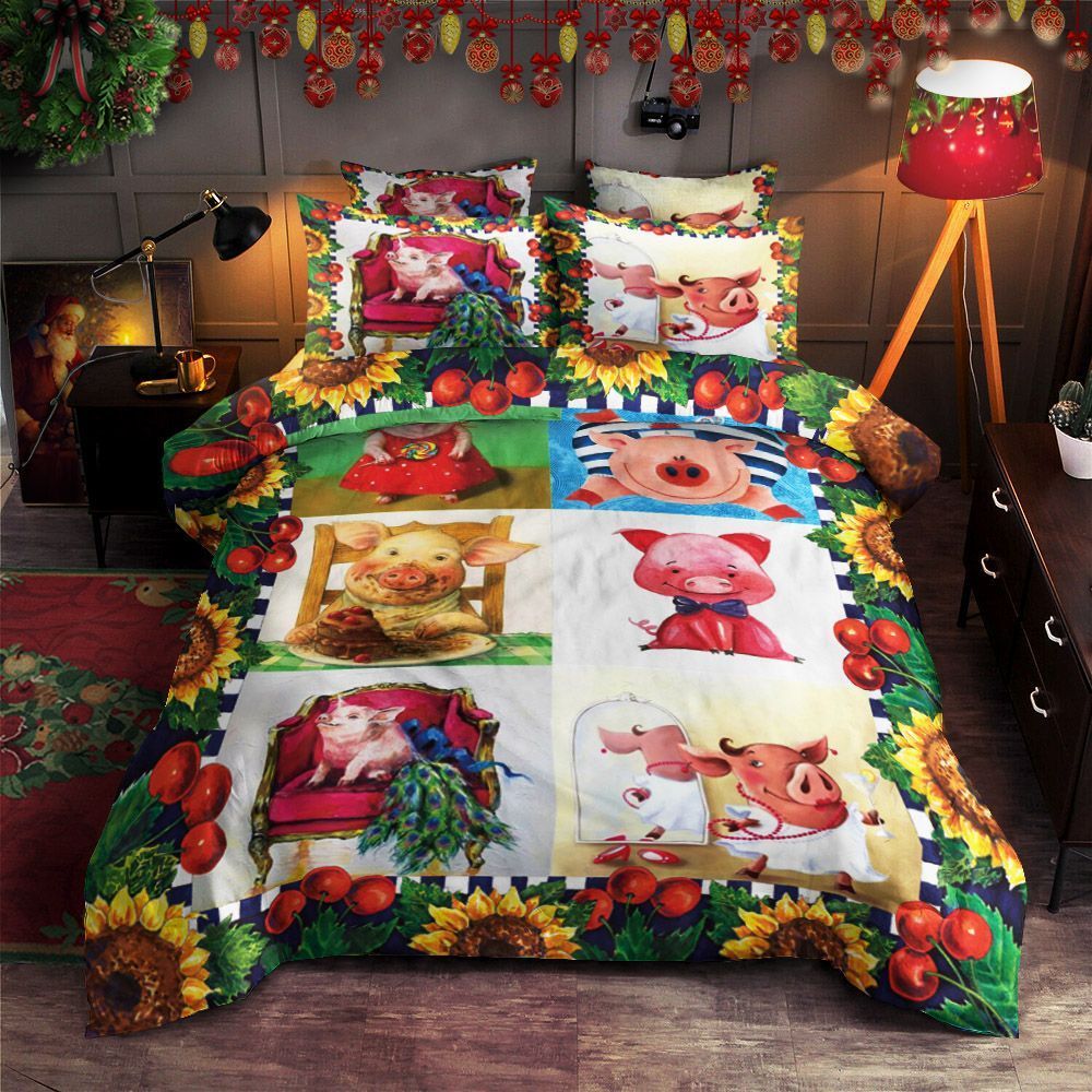 Pig Bedding Set