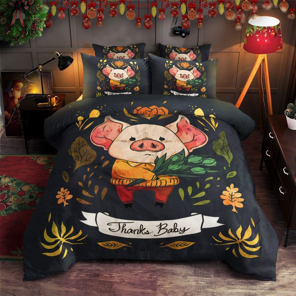 Pig Bedding Set