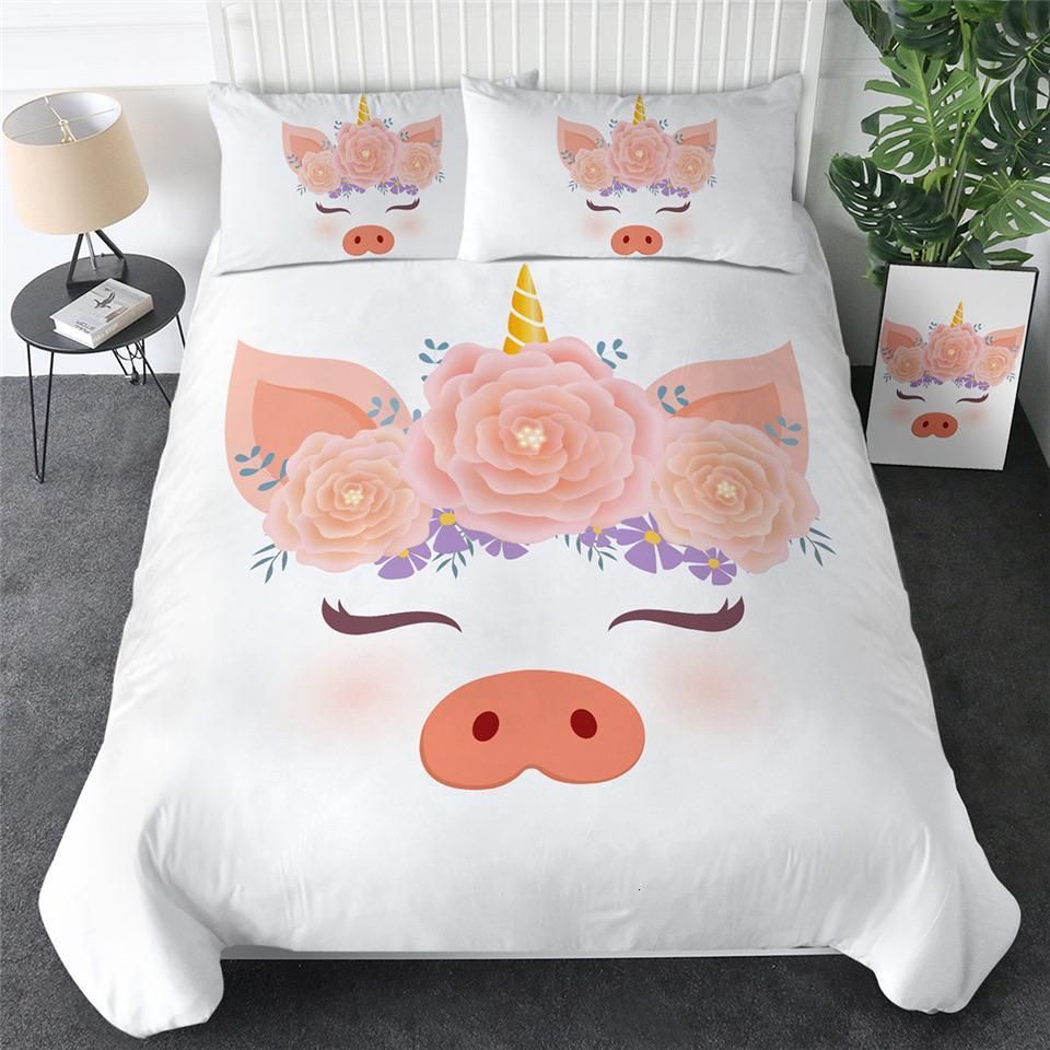 Pig Face Bedding Set