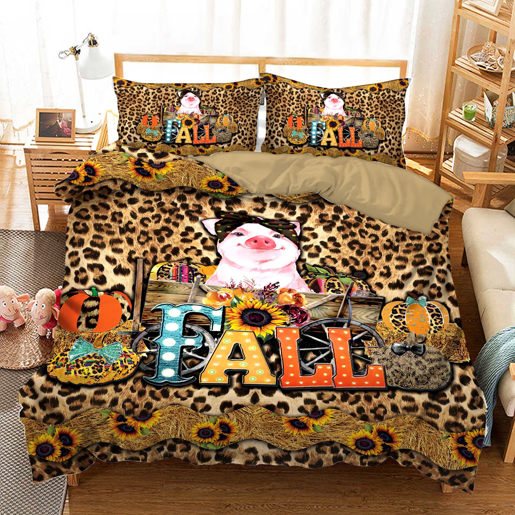 Pig Farm Bedding Set