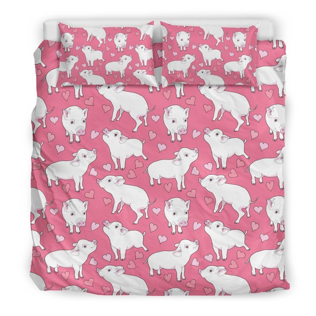 Pig Heart Bedding Set