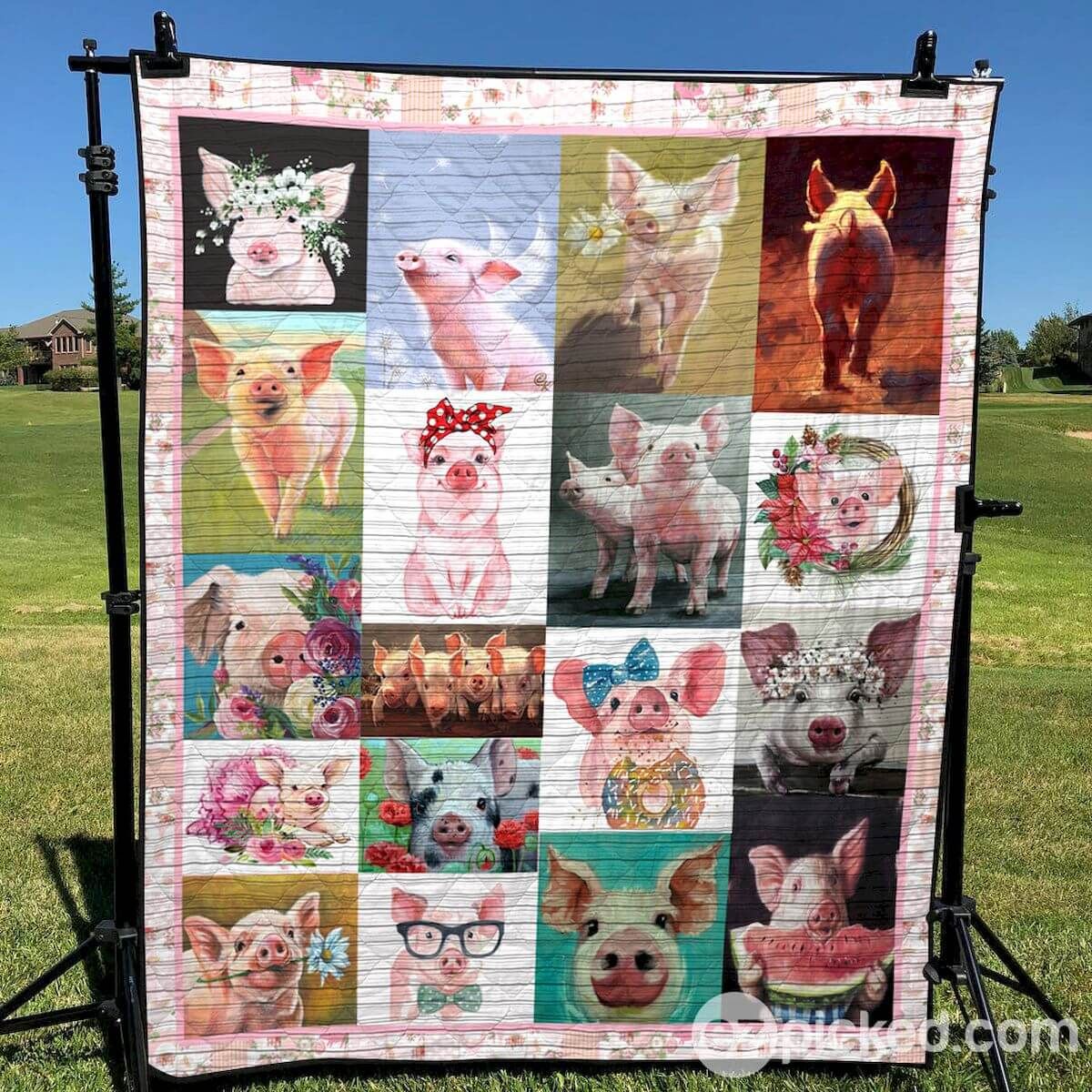 Pig Love Like Pig Quilt Blanket DHC3112818TD