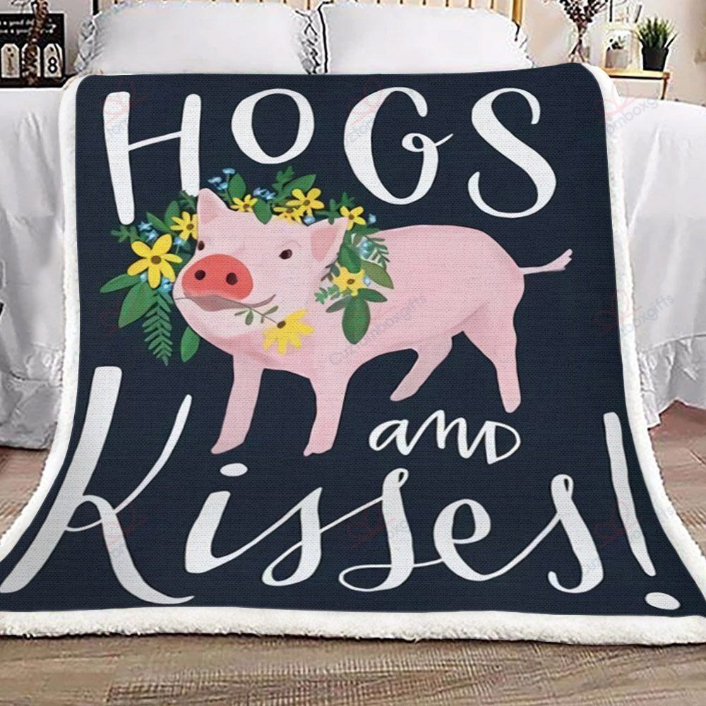 Pig Fleece Blanket