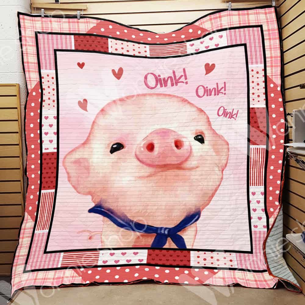 Pig Quilt Blanket DHC0102809TD